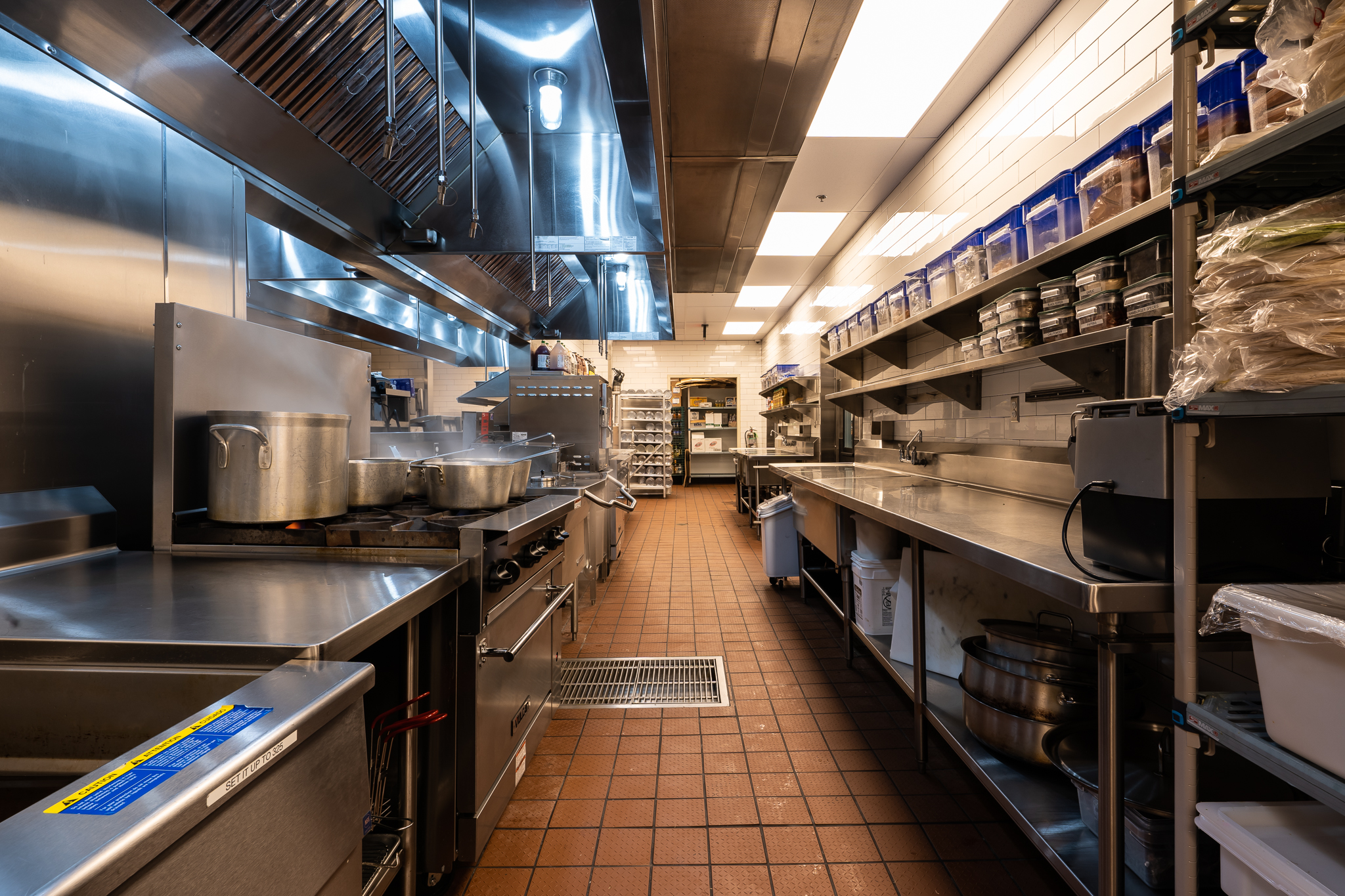 commercial kitchen equipment table